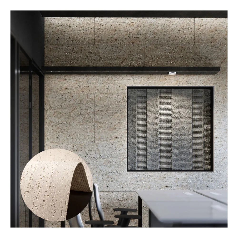 MCM Granite Ultra-Thin Flexible Clay Tile Natural Stone for Home and House European Style 3D Model Design for Bedrooms
