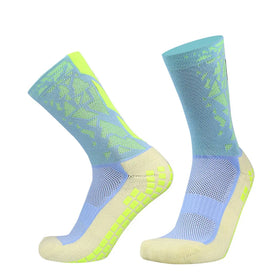 Wholesale Man Breathable Athletic Non slip Basketball Socks Men's Sporty Silicone Grip Yoga Socks Rugby Football Soccer Socks