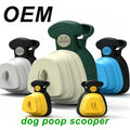 Wholesale Super Design Brand 200ml Poop Scooper Pick Cleaner With 1 Roll Bag 1 Carabiner Small Size Individual Box Packed