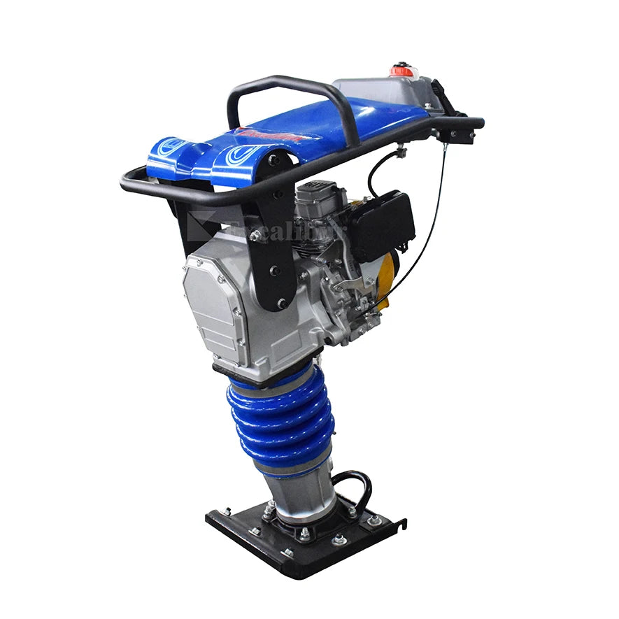 SR75 13KN Powerful Gasoline Vibratory Tamping Rammer Jumping Jack Rammer Compactor for Robin EH12