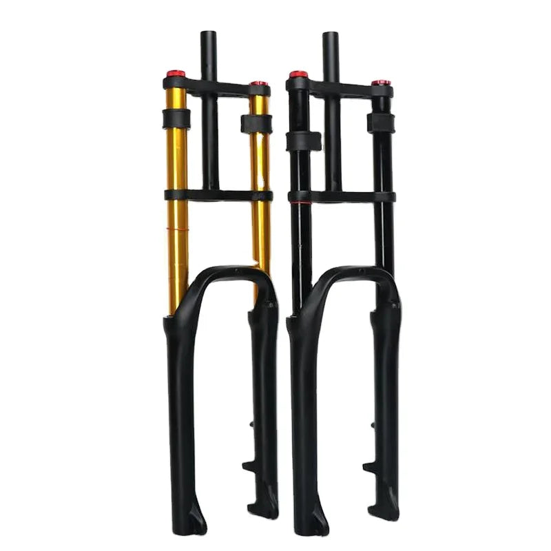 Fat Bike Fork 20/26X4.0INCH 135mm Air Suspension Snow Beach Bike Fat Tire Fork