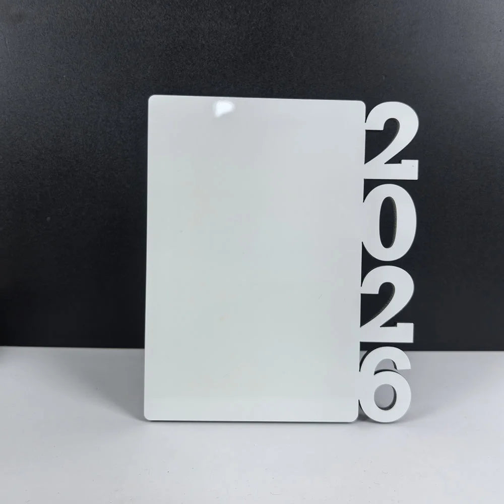 RubySub New 2026 MDF Love Sublimation Photo Frames Photo Panel Photo Block for Valentine's Day