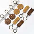 Hot Selling Wood Keychains with for Love Letters ILoveDAD and ILoveMOM for Mother's Day and Father's Day