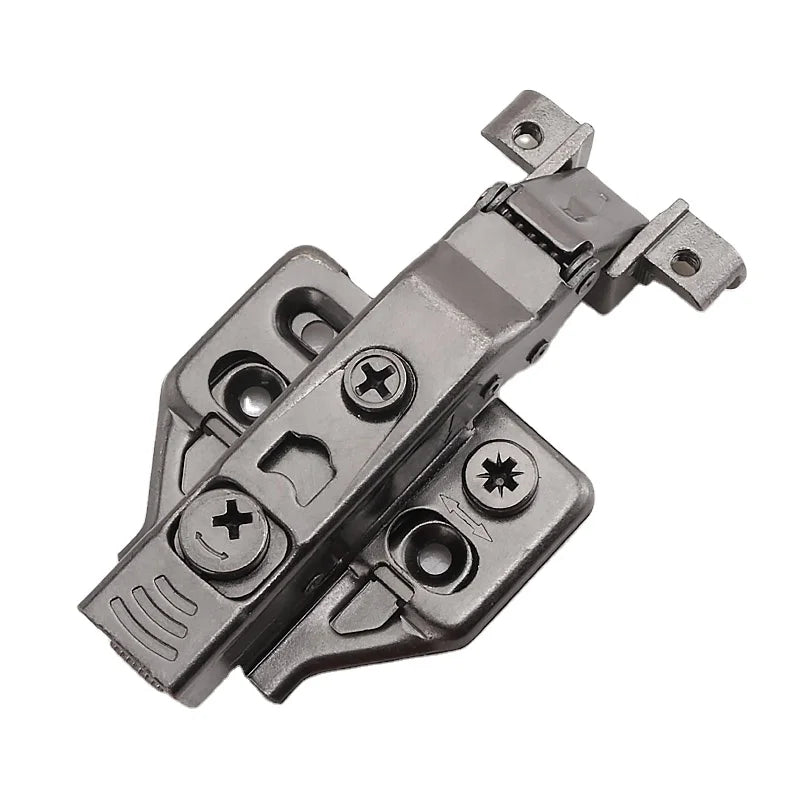 For Iron Frame Black Nickel Door Hydraulic Soft-Closing Kitchen Bathroom Bedroom Home Office Cupboard 3D Adjustable Clip-on