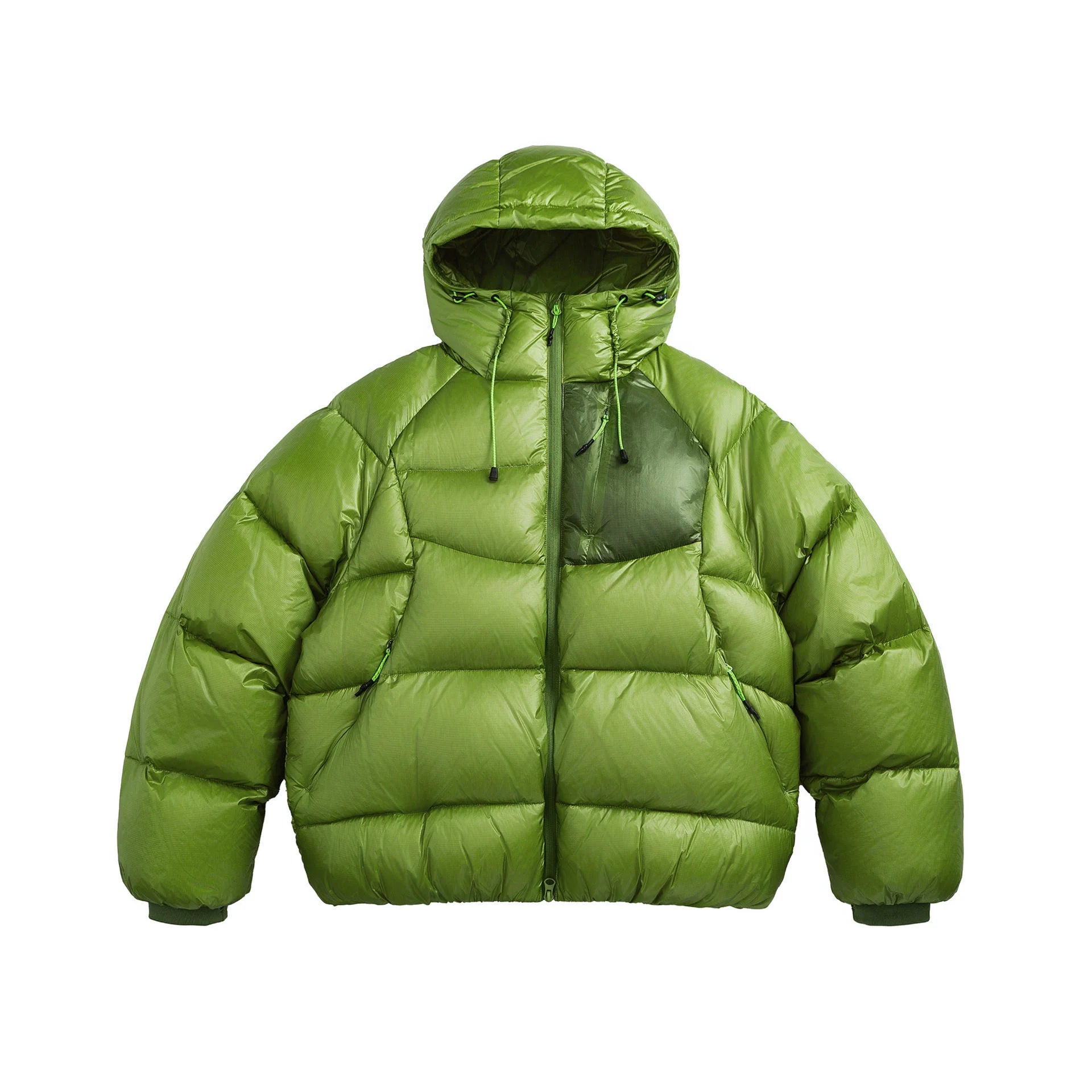 Men's High Quality Breathable Waterproof Down Jacket Winter Warm Utility Outwear Zipper Hood Hot Sales 100% Polyester