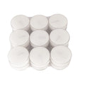 Private Label Customized Packing Clear Holder Big White Tealight Candle 8 Hours