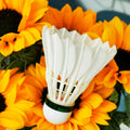 Indonesia Popular Market 3in1 Shuttlecock More Durable Goose Feather Stand Dmantis D45 Shuttlecock