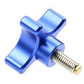 M5 M6 M8 Thread Stainless Steel & Metal Plum Hand Tighten Screw Clamping Knob Manual Handle Screw for Industry Equipment