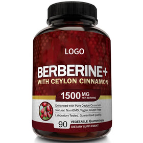2025 Advance Premium Berberine HCL 1500mg Capsules With Ceylon Cinnamon CoQ10 for Adults Supports Glucose Metabolism