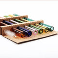 High Quality 1.4*20cm Color High Borosilicate Glass Boba Straw Set Coarse Straw