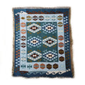 Custom Bohemian Geometry Jacquard Woven Portable Cotton/Polyester Tapestry Throw Picnic Rugs Camping Beach Blankets