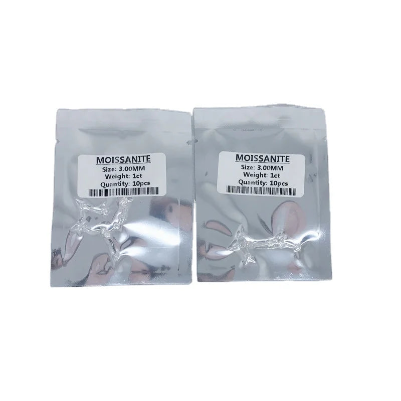 Wholesale Price White D Color VVS Moissanite Diamond Melee Loose Moissanite Round Shape Moissanite