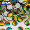 VDD 243 Rainbow SS6-SS30 New Color Glass Rhinestones Crystal Flatback Glitter Strass Stone for DIY Crafts Nail Art Decorations