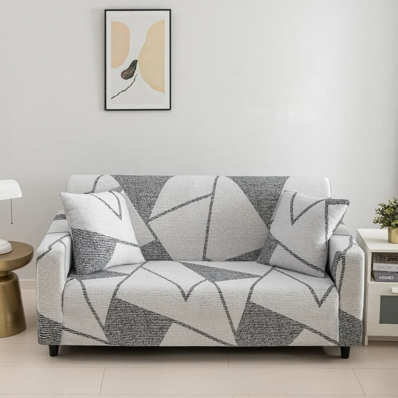Wholesale Loose Sofa Covers Set Elastic Stretch Flower-Printed for Sectional Wholesale Plant Stretch Loose Covers for Sectional