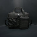 Men's Tactical Crossbody Bag Heavy Duty Multi-Purpose Handbag with Multiple Pockets for Outdoor Camping Hiking Everyday Use
