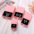 2023 Pink Fashion Custom Slide Out Match Drawer Jewellery  Cardboard Paper Gift Jewelry Packaging Box