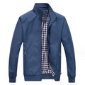 Men Windbreaker Jacket Coat New Hot Outwear Stand Collar Slim Jacket Spring Autumn Wear for Male