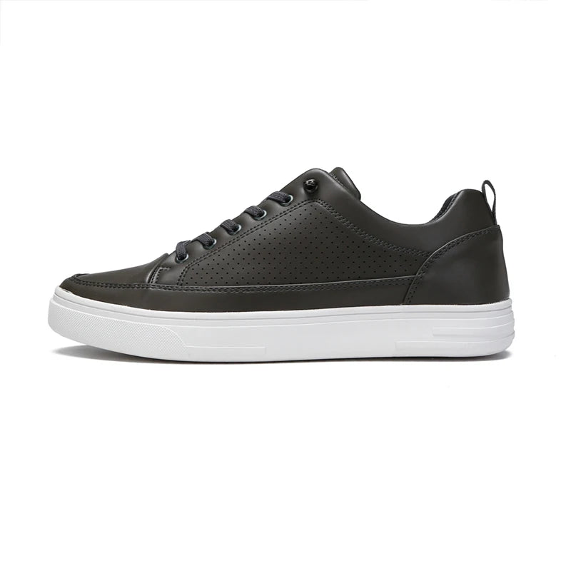 Competitive Price Easy Wear Lace-Up Breathable Sneaker Leisure Walk Shoes Custom Simple Skateboard Shoes