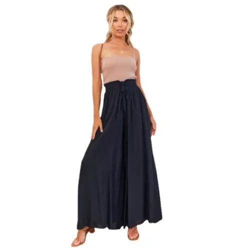 Casual Loose Wide Leg Pants Women High Waist Plus Size Women's Pants & Trousers Loose