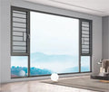 LML CE NFRC Modern Hurricane Impact Double Glazed Aluminum Alloy French Large Swing Casement Windows Stainless Steel Fly Screen