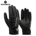 ROCKBROS Winter Thermal Gloves with Buckles Unisex for Outdoor Cold Weather Windproof  Touchscreen Gloves Thermal  Gloves