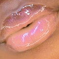 Private Label Soft Pink Organic Vegan Natural Shimmer Glitter High Pigment Makeup Lip Gloss