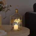 Metal Creative Leaf Candlestick Holder  Hanging Decorative Gold Candle Holder Living Room Wedding Decoration Candle Stand