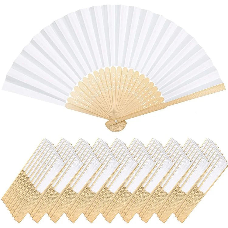 Customized LED Hand Fan Exquisite and Practical with Personalized Text Made From Durable Plastic Style Love
