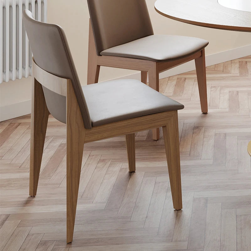 Nordic Simple Household Solid Wood Chair Ash Wood Dining Chair Hotel Dining Chair