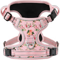 Durable Tactical Dog Harness-Heavy Duty Outdoor Dog Walking Harness Reflective Feature Nylon Rubber Leather Customizable Size