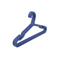 Wholesale Thin Clothes Hangers Wet and Dry Household Plastic Hangers Black Children's Plastic Coat Hanger