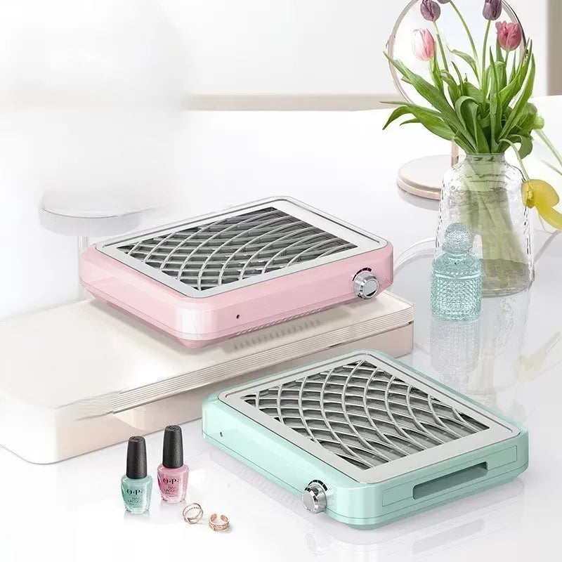 Professional Manufacturer's Wholesale Nail Dust Collector Machine 4100RPM Table Recargable for Nail Salon Nail Supplies