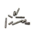 Hinge Column Solid Knurling Cylindrical Locking Pins for Toys Connecting Rod-Titanium Alloy Zinc Plated