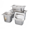 YITIAN 201 314 Stainless Steel GN Pan Rectangle Gastronom Ice Cream Container Steam Table Pan for Hotels and Restaurants
