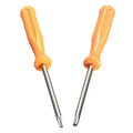 T3-T10 Security Mini Torx Screwdriver Bits with Plastic Handle DIY OEM Hand Tool for Repair