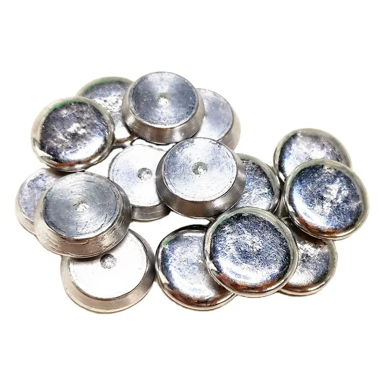 Eco-friendly 62C 144F  Field's Metal Lead-free Low Melting Alloy Indium Tin Bismuth Alloy Plate