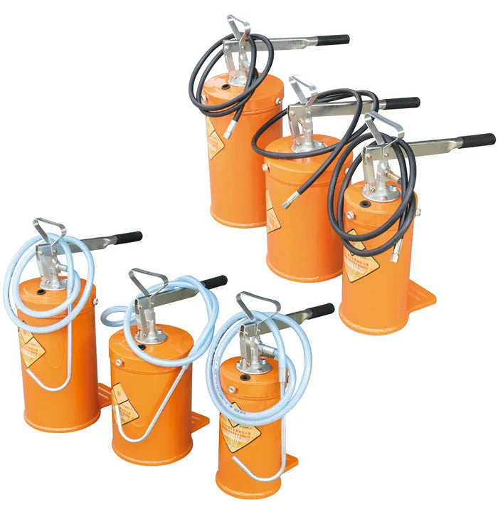 Manual High Pressure Lubrication Oil Grease Dispensing Bucket Pump - 5L/10L/16L