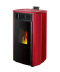 European Modern Design Automatic Feeding Pellet Heating Stove Steel Freestanding with Wifi Connectivity for Household Use