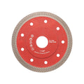 Industrial 125mm Turbo Diamond Circular Saw Blade Hot Pressed Sintered Mesh for Dry Wet Grinding Cutting Hard Material Disc