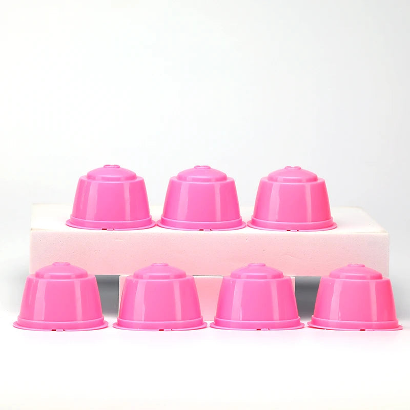 Eco-Friendly for 7Pcs Plastic Coffee Capsule Filter Stocked Reusable 100 Times CE Certified Minimalist Design Compatible