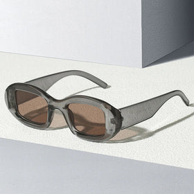2726 New Elliptical Frame Versatile European and American Sunglasses Small Plastic Trendy Women Sunglasses