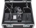 X-BASON Custom Portable 1T/0.5T Aluminum Electric Chain Hoist Black Stackable Waterproof Plywood Utility Flight Case OEM/ODM