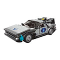 MOULD KING 27019S Educational Sport Plastic Assemble Kit Bricks Sets Mini Luxury Model No.Delorean Car Building Block for Kids