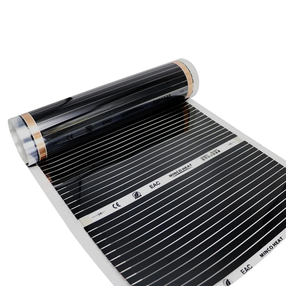 Minco Heat 140W/M2 50cm Energy Saving Indoor Underfloor Heating System Infrared Electric Heating Film