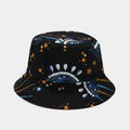2021 New Arrival American Style Bandana Fisherman Hat Trendy Travel Street Fashion Sun Reversible Bucket Hat
