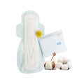 Popular  Cotton Women Feminine Breathable Menstrual Disposable Sanitary Napkins Pads Women