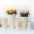 Decorative Flower Bucket Flower Pots Farmhouse Galvanized Galvanized Bucket Metal P63 Home and Wedding Box Iron CLASSIC
