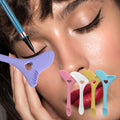 Factory OEM Product Multi Purpose Fake Eyelash Eyeliner Stamp Practice Eyeliner Template Stencil Models