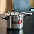 Zhenneng Eco-friendly Modern Straight Shape High Pressure Cooker Stainless Steel 304 10L Glass Cover Gas Induction Ready Factory