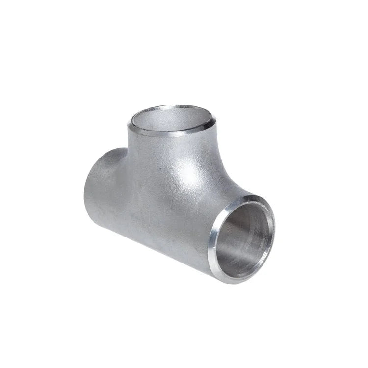 GR2 GR5 High Pressure Polished Forged Titanium Alloy Fittings Welded Tee for Pipe Connections